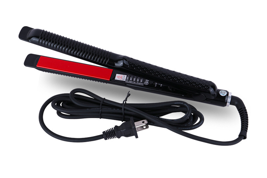 ireng Rambut Straightener Curling Iron -4